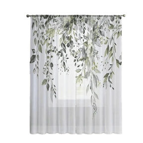 2 Cortinas Transparentes