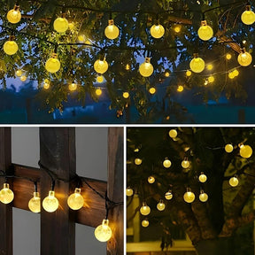 SparkleBubbles - Luzes de Corda Solar