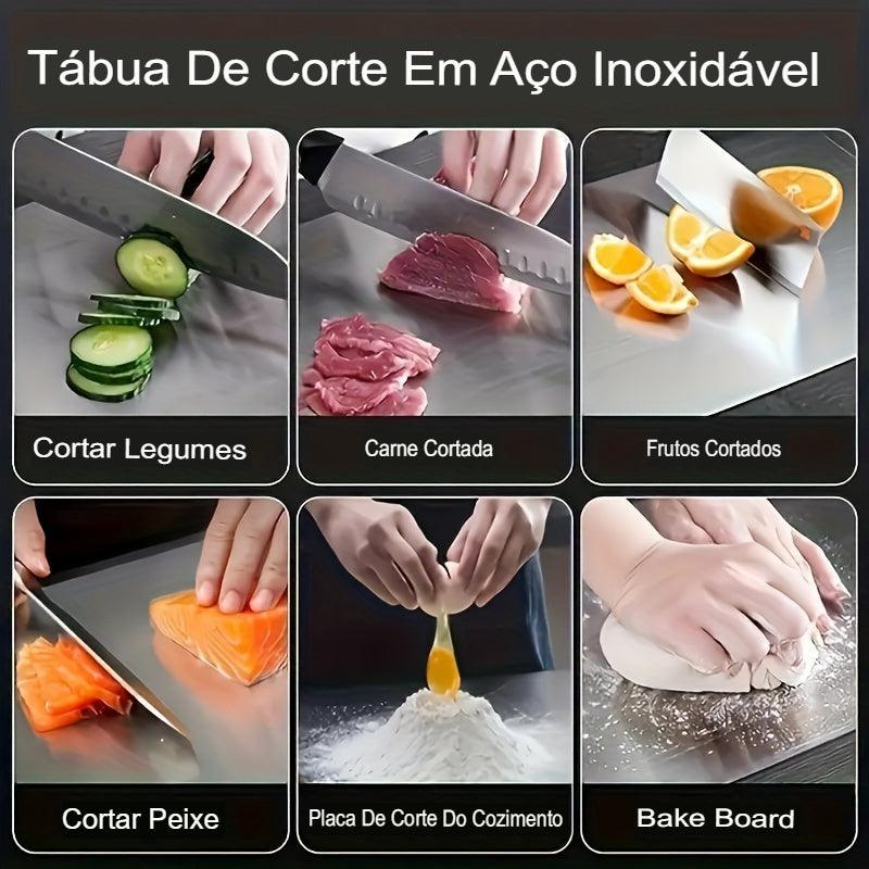 Tábua de Corte Aço Inoxidável