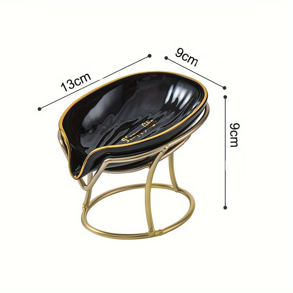 Saboneteira Oval Drenagem Elegante